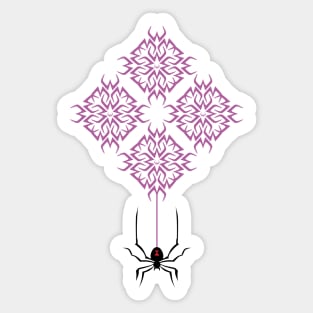 Along came a spider Sticker